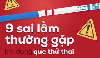 9 sai lầm thường gặp khi dùng que thử thai