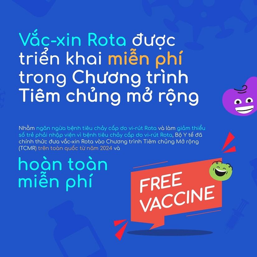  Bộ Y tế: Bảo vệ trẻ khỏi bệnh tiêu chảy cấp do virus Rota bằng vaccine