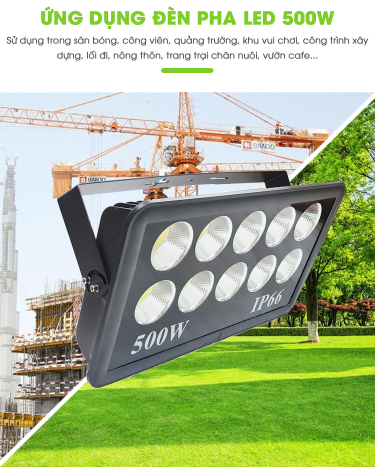 Hoàng Quốc Bảo - Cung cấp đèn pha LED chuyên nghiệp cho công trình