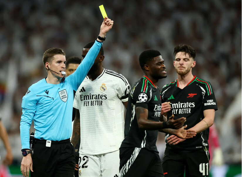 Arsenal mất trụ cột ở bán kết Champions League