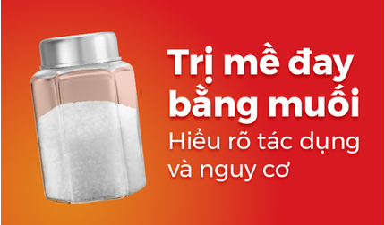 Trị mề đay bằng muối: Hiểu rõ tác dụng và nguy cơ