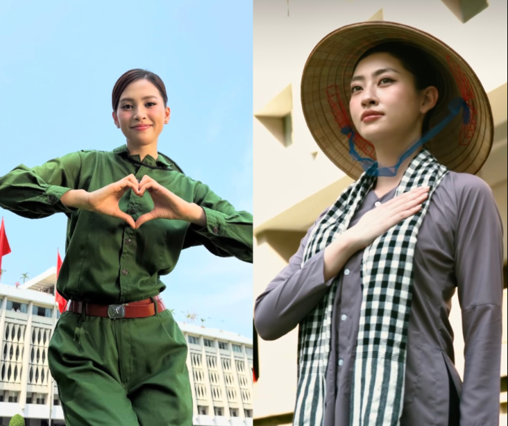 Sao Việt gây xúc động với hình ảnh chào mừng 50 năm Ngày Giải phóng miền Nam, lan tỏa tinh thần tự hào dân tộc