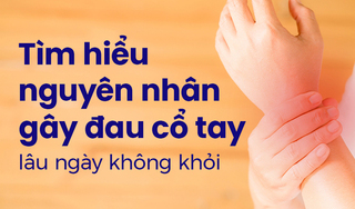 Tìm hiểu nguyên nhân gây đau cổ tay lâu ngày không khỏi