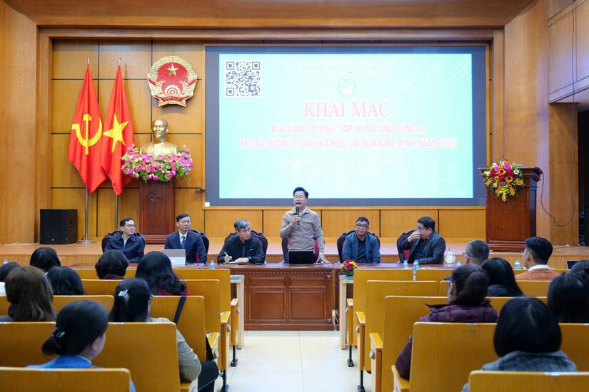Hướng tới xây dựng mô hình 'trường học số' đầu tiên ở Thủ đô