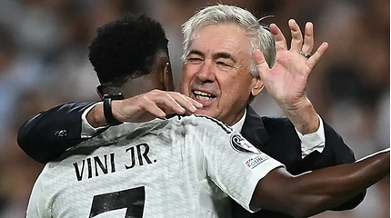 Đại gia châu Á muốn chiêu mộ HLV Ancelotti và Vinicius