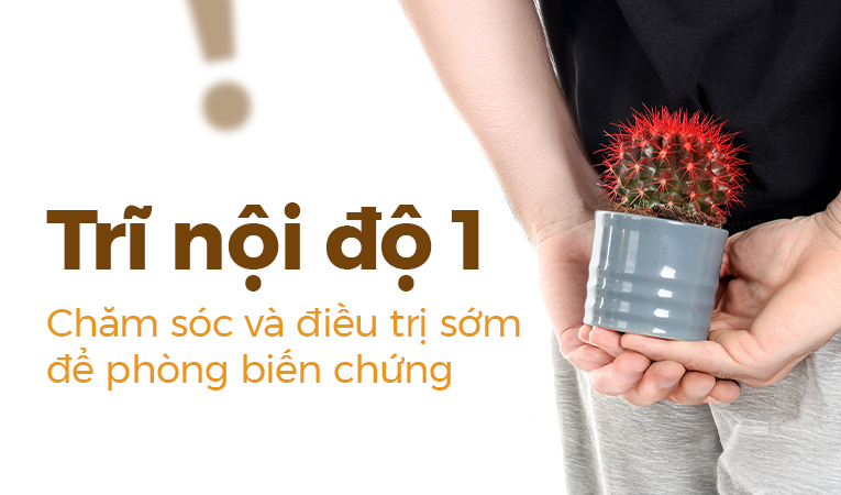 Trĩ nội độ 1 – Chăm sóc và điều trị sớm để phòng biến chứng