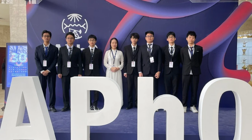 Việt Nam trong nhóm 5 nước có thành tích cao nhất Olympic Vật lí Châu Á 2025