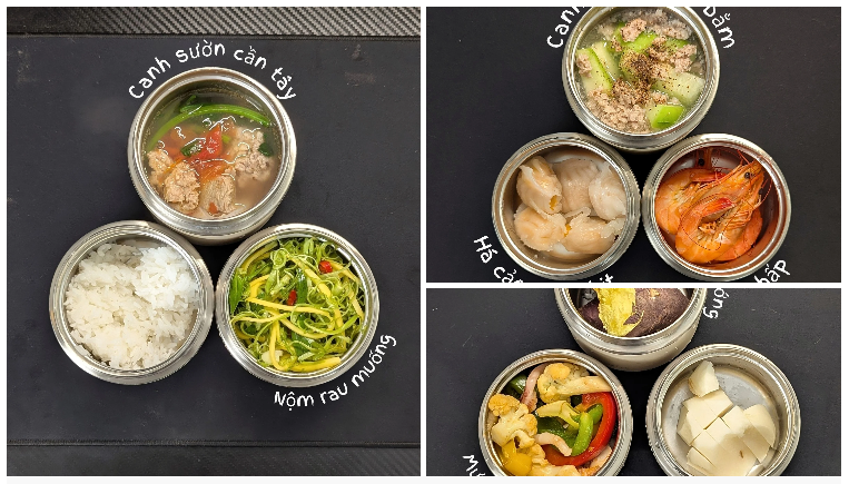 Chồng đảm nấu cơm cho vợ mang đi làm mỗi ngày, hội chị em "xin vía" rần rần