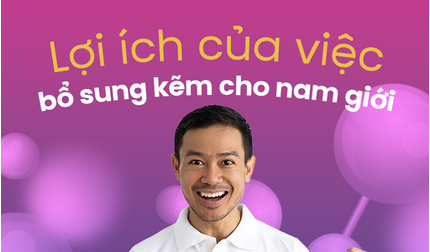 Lợi ích của việc bổ sung kẽm cho nam giới