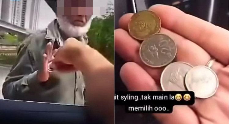 Người ăn xin từ chối tiền lẻ gây ngỡ ngàng