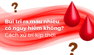 Búi trĩ ra máu nhiều có nguy hiểm không? Cách xử trí kịp thời