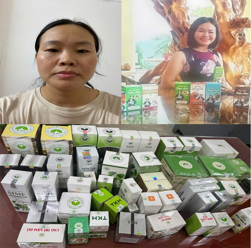Công an Thanh Hóa phá đường dây sản xuất 12 loại thực phẩm chức năng giả