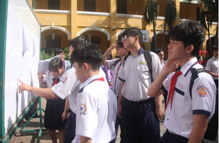 Thời gian công bố điểm thi, điểm chuẩn của kỳ thi vào lớp 10 TPHCM