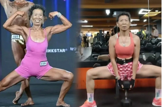 Cụ bà 71 tuổi gây bất ngờ với giải ba cuộc thi thể hình, chia sẻ bí quyết giữ gìn sức khỏe
