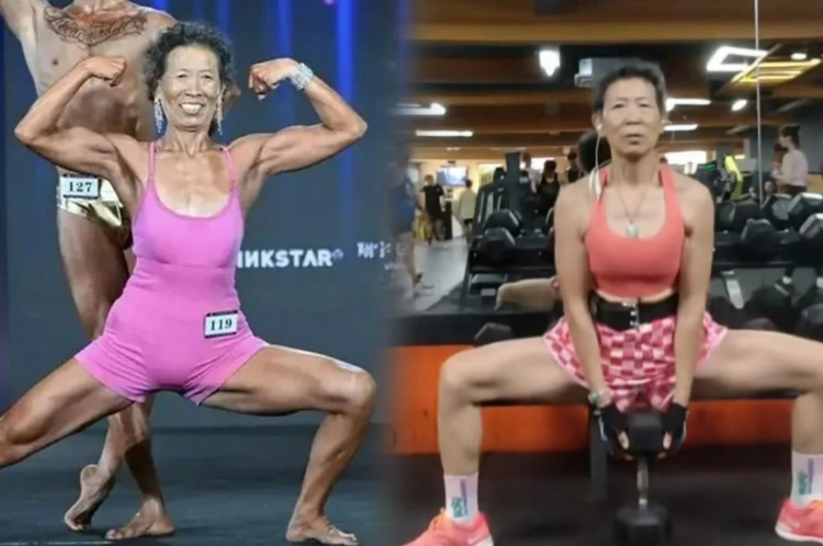 Cụ bà 71 tuổi gây bất ngờ với giải ba cuộc thi thể hình, chia sẻ bí quyết giữ gìn sức khỏe
