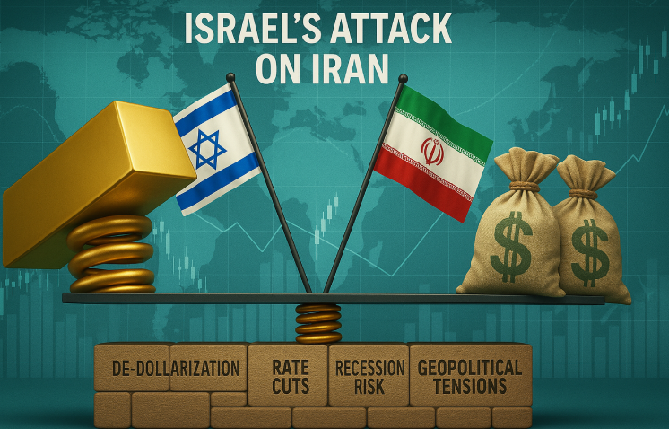 Giá vàng, giá dầu "sốt rực" khi nỗi lo chiến tranh Iran - Israel lan rộng