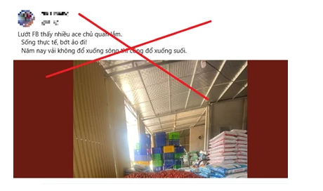 Công an xử lý 2 người thông tin sai sự thật về vải thiều