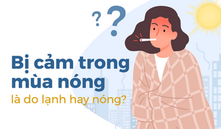 Bị cảm trong mùa nóng là do lạnh hay nóng?
