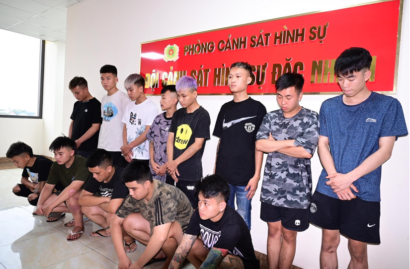 Công an Hải Phòng tạm giữ 9 đối tượng có hành vi gây rối trật tự công cộng