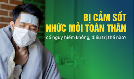 Bị cảm sốt nhức mỏi toàn thân: có nguy hiểm không, điều trị thế nào?