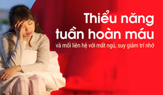 Thiểu năng tuần hoàn máu và mối liên hệ với mất ngủ, suy giảm trí nhớ