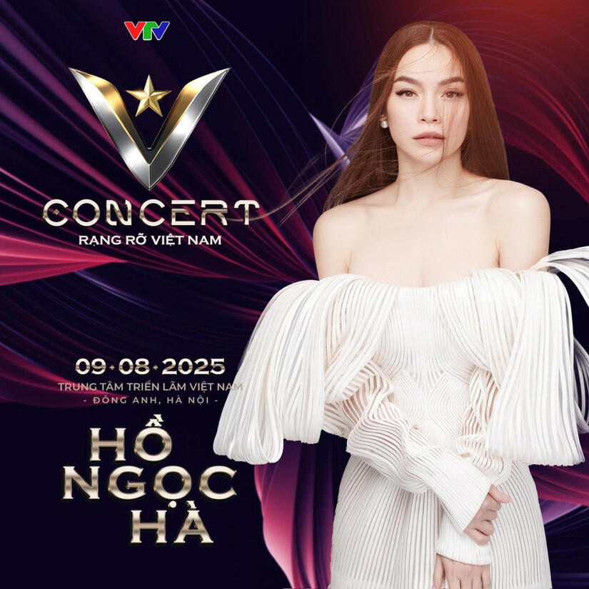 Hòa Minzy cùng dàn sao đình đám tham gia 'V Concert – Rạng rỡ Việt Nam'