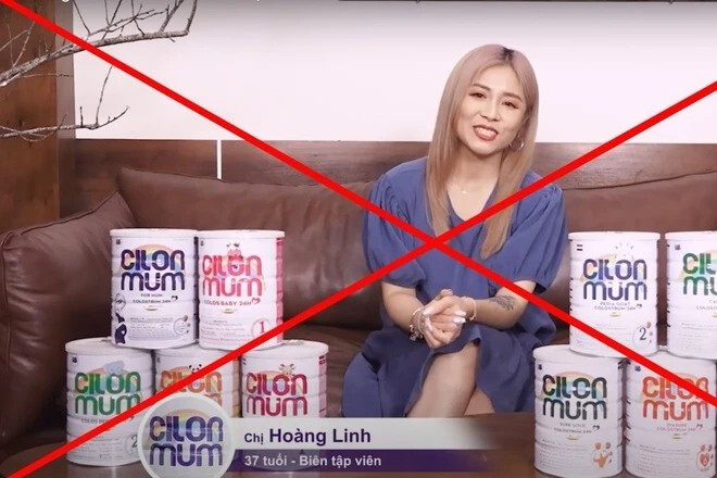 Quảng cáo sữa giả, MC Hoàng Linh bị phạt 107,5 triệu đồng