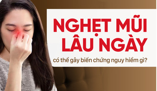 Nghẹt mũi lâu ngày có thể gây biến chứng nguy hiểm gì?