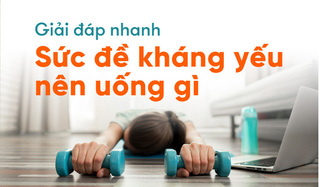 Giải đáp nhanh: Sức đề kháng yếu nên uống gì?