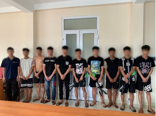 Khởi tố 11 đối tượng gây rối trật tự công cộng tại Ba Vì