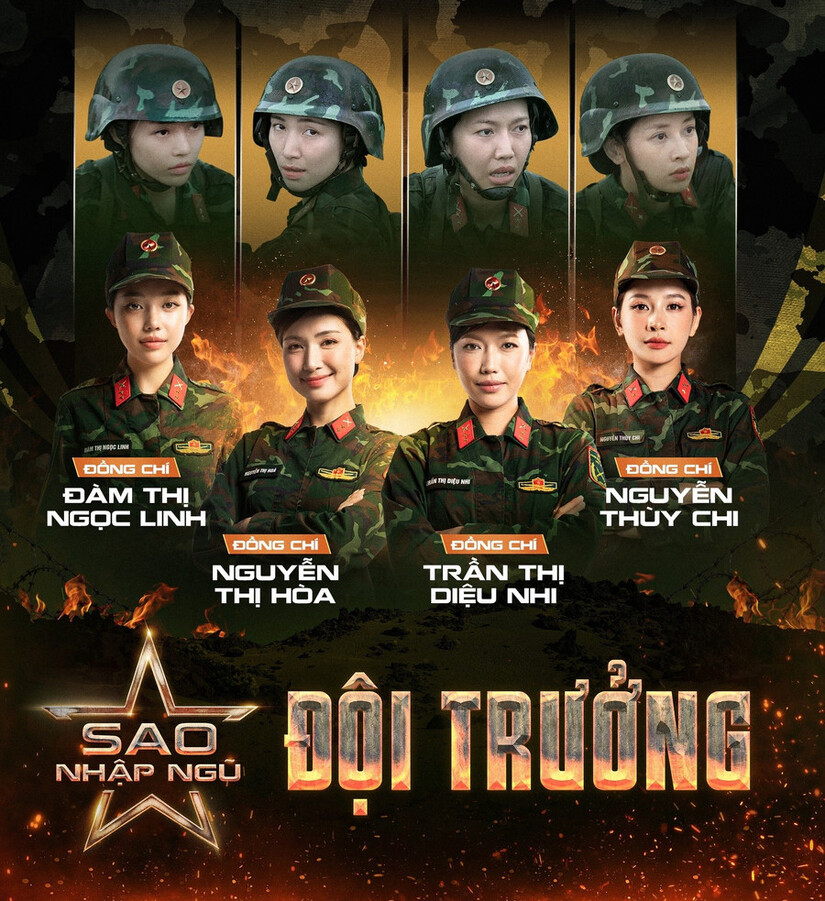 Chi Pu, Hòa Minzy tham gia 'Sao nhập ngũ'