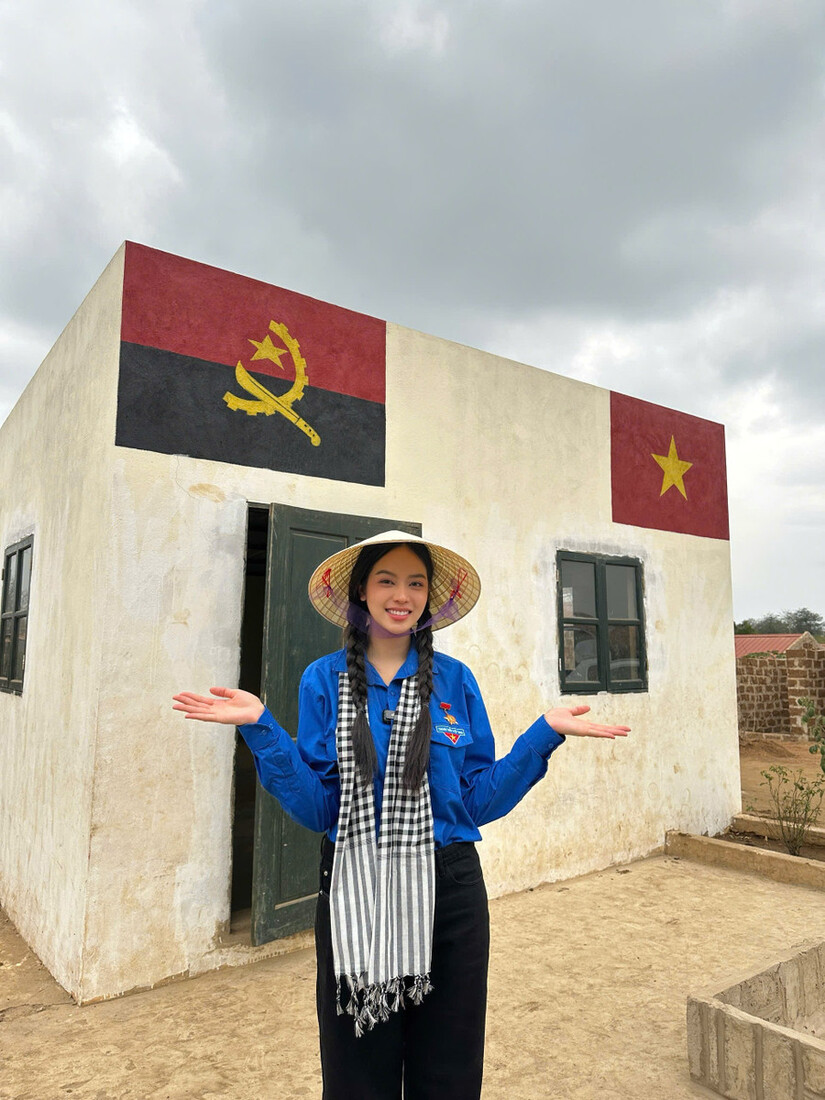 Hoa hậu Thanh Thủy khởi công dự án đặc biệt ở Angola