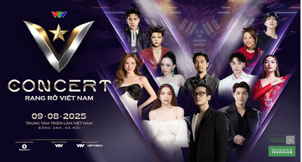 Phương Mỹ Chi, Hà Anh Tuấn, Hòa Minzy tham gia 'V Concert – Rạng rỡ Việt Nam'