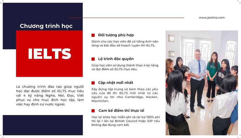 Không còn là giấc mơ xa xỉ: IELTS trong tầm tay tại Jaxtina