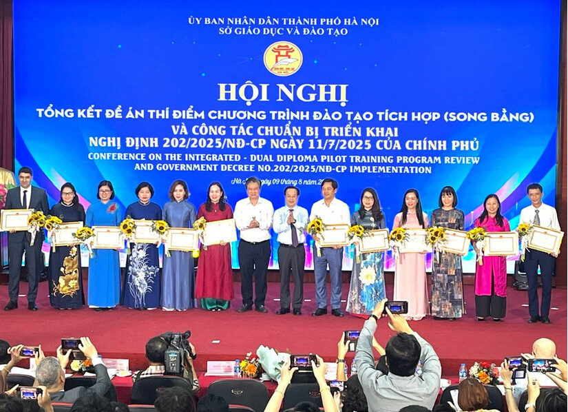 Hà Nội chính thức triển khai giảng dạy chương trình tích hợp liên kết giáo dục