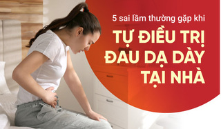 5 sai lầm thường gặp khi tự điều trị đau dạ dày tại nhà 