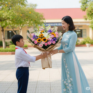 Thay vì nhận hoa chúc mừng khai giảng, phường ở Đà Nẵng xin quyên góp hỗ trợ học sinh nghèo