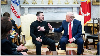 Báo Anh: Ông Zelensky thách thức ông Trump ngay trước cuộc gặp tại Nhà Trắng