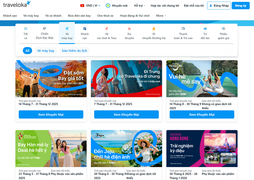 Đặt vé máy bay Tết Bính Ngọ 2026 siêu tiết kiệm cùng Traveloka