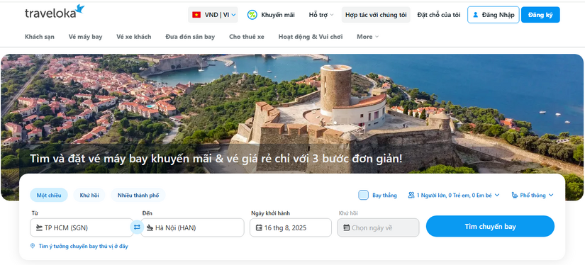 Đặt vé máy bay Tết Bính Ngọ 2026 siêu tiết kiệm cùng Traveloka