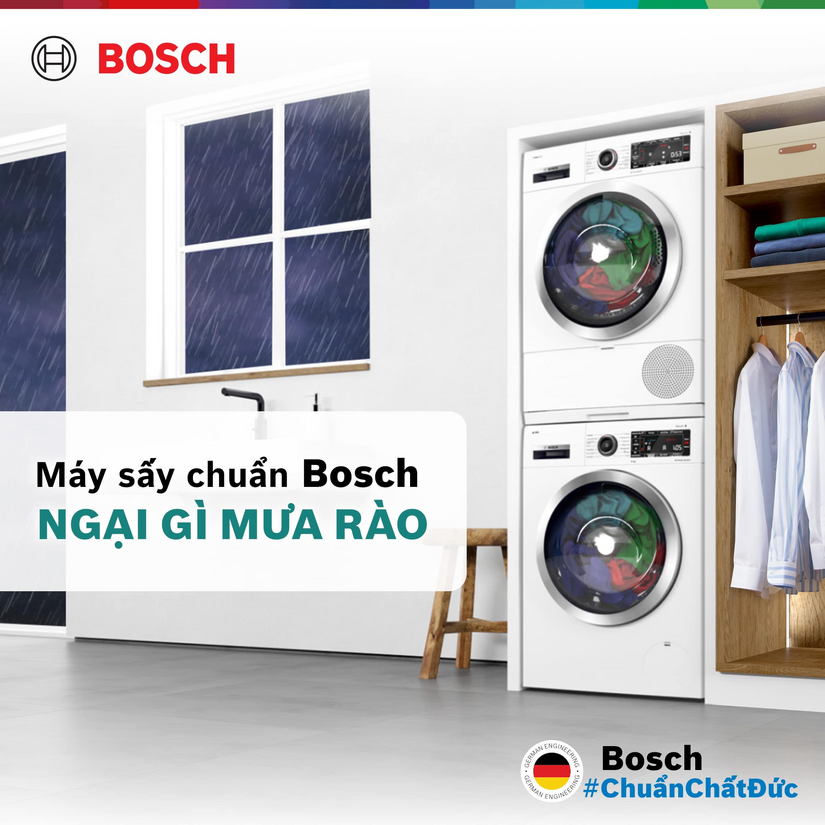 Bí quyết khô quần áo nhanh gấp 3 lần phơi truyền thống, ngay cả trong mùa mưa