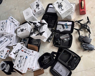 Thu giữ 105 thiết bị bay trái phép tại Hà Nội