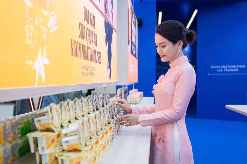 Vinamilk tạo điểm nhấn tại Triển lãm thành tựu Đất nước 80 năm