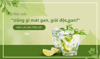 Thắc mắc “uống gì mát gan, giải độc gan?” – Đây là câu trả lời