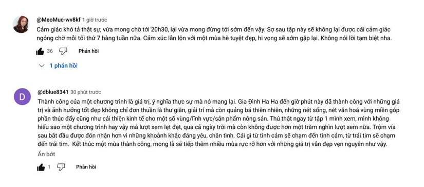 Người xem "hụt hẫng", "tiếc nhớ" khi Gia đình Haha kết thúc mùa 1