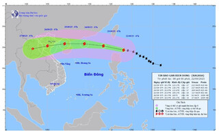 Siêu bão Ragasa giật trên cấp 17, mỗi giờ đi được 20km
