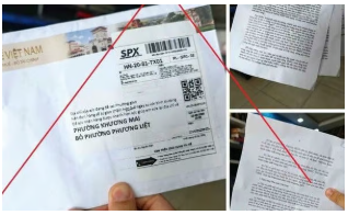 Cảnh báo giả mạo phong bì thư ngành thuế để lừa đảo