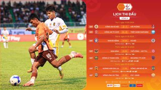 Lịch phát sóng trực tiếp vòng 6 V.League 2025/2026: Tâm điểm tại Ninh Bình