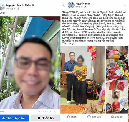 Khám xét nhà riêng Facebooker ở Điện Biên có dấu hiệu trục lợi từ thiện