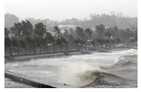 Bão Matmo giật cấp 10, mỗi giờ đi được 15-20km